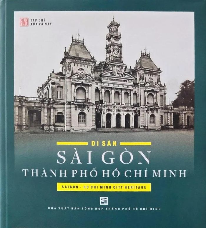 Cuốn sách ảnh song ngữ Di sản Sài Gòn - Thành phố Hồ Chí Minh do Nguyễn Hạnh chủ biên, NXB Tổng hợp TP.HCM tái bản năm 2025. Ảnh: Fahasa.
