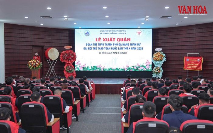Lễ xuất quân Đoàn Thể thao TP. Đà Nẵng tham dự Đại hội Thể thao toàn quốc lần thứ X năm 2026