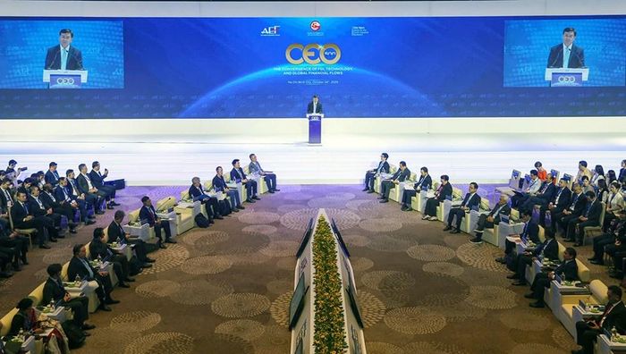 Chương trình CEO 500 với chủ đề “Sự hội tụ của FDI, công nghệ và dòng chảy tài chính toàn cầu” diễn ra trong khuôn khổ Diễn đàn Kinh tế Mùa thu 2026