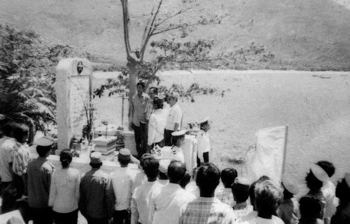 Vịnh Hòn Hèo - xã Ninh Vân, huyện Ninh Hòa, tỉnh Khánh Hòa, nơi xảy ra trận chiến đấu của Tàu 235 - Đoàn 125 với tàu và máy bay địch ngày 1/3/1968. (Ảnh: tư liệu Lữ đoàn 125 Hải quân cung cấp)