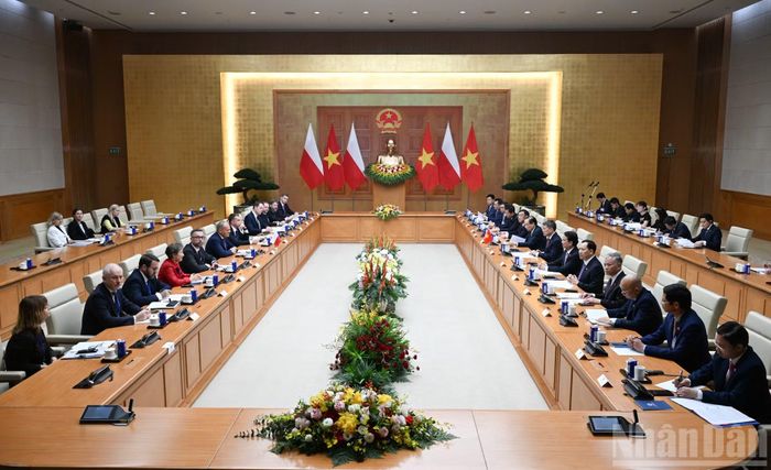 Quang cảnh hội đàm.