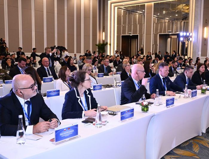 Các đại biểu Ba Lan dự hội nghị.