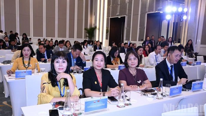 Các doanh nghiệp Việt Nam tham dự Hội nghị. (Ảnh: TRẦN HẢI)
