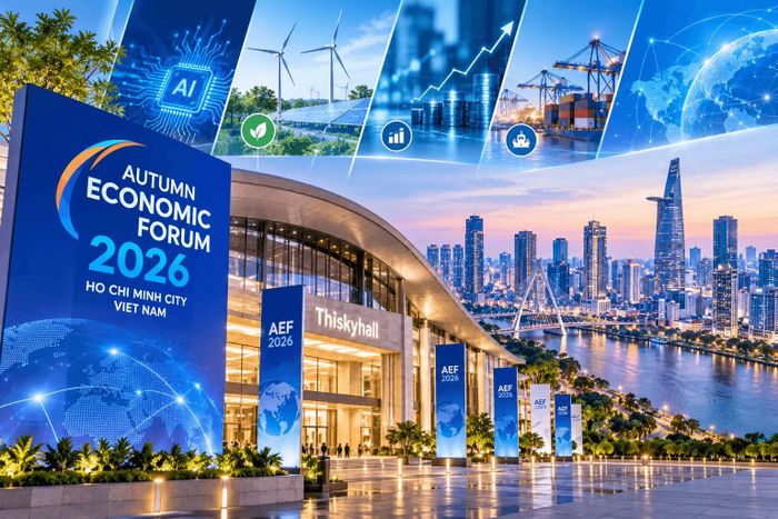 Diễn đàn Kinh tế Mùa thu 2026 tại Thành phố Hồ Chí Minh thúc đẩy hợp tác quốc tế, kết nối các động lực tăng trưởng mới và phát triển bền vững.