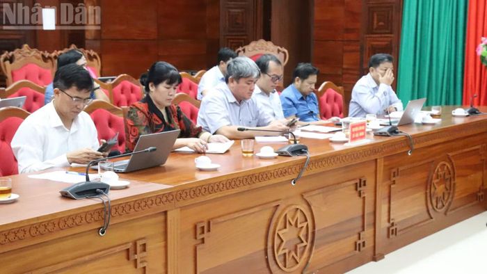 Các đại biểu dự hội nghị. (Ảnh: CÔNG LÝ)