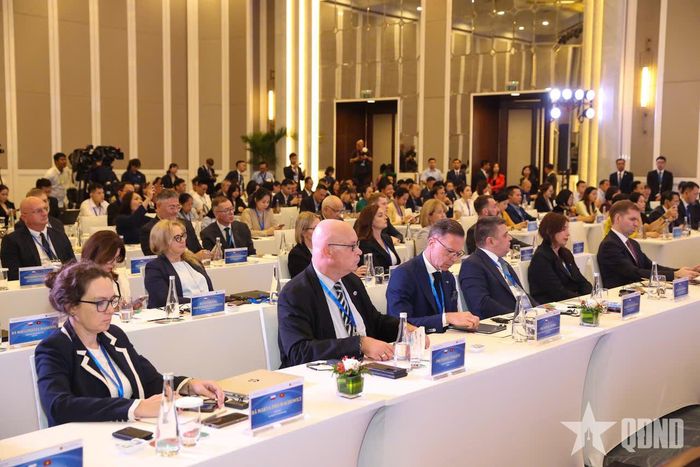 Các đại biểu tham dự hội nghị. Ảnh: TRỌNG HẢI 