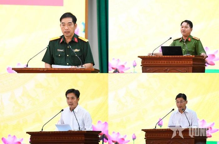Các đại biểu phát biểu tham luận.
