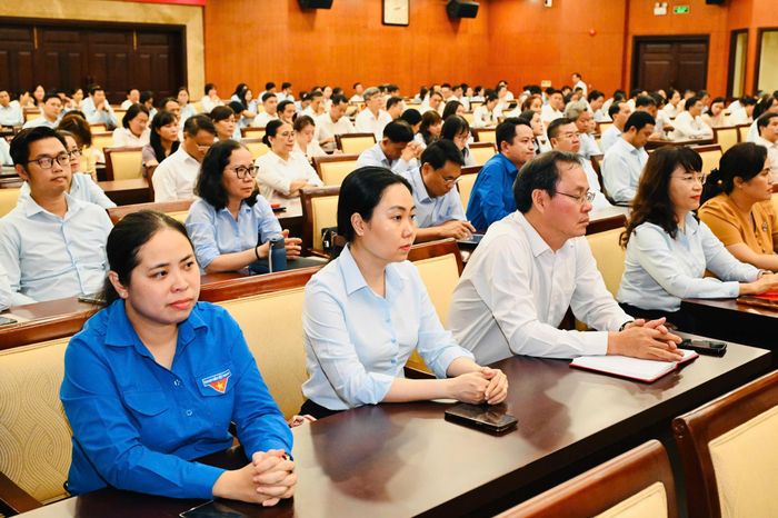  Các đại biểu dự hội nghị. Ảnh: VIỆT DŨNG 