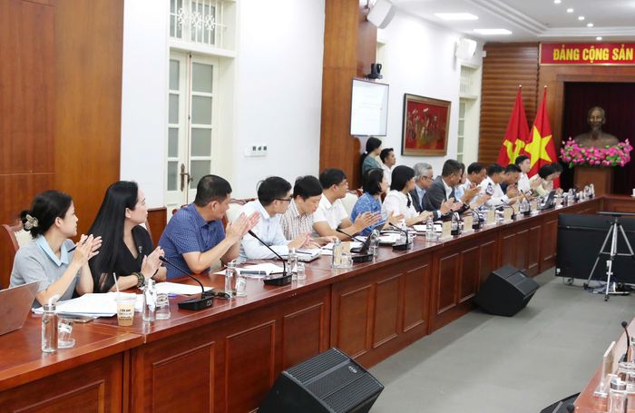  Hội nghị nhận được nhiều ý kiến đóng góp của các tổ chức, doanh nghiệp. Ảnh HUẤN TRẦN 