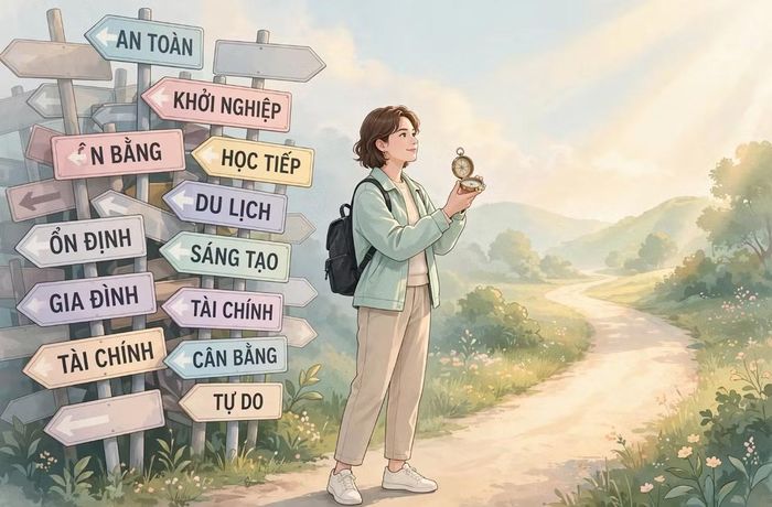 Trong cuộc sống hiện đại, con người có nhiều cơ hội hơn bao giờ hết. Ảnh: @Meta AI..