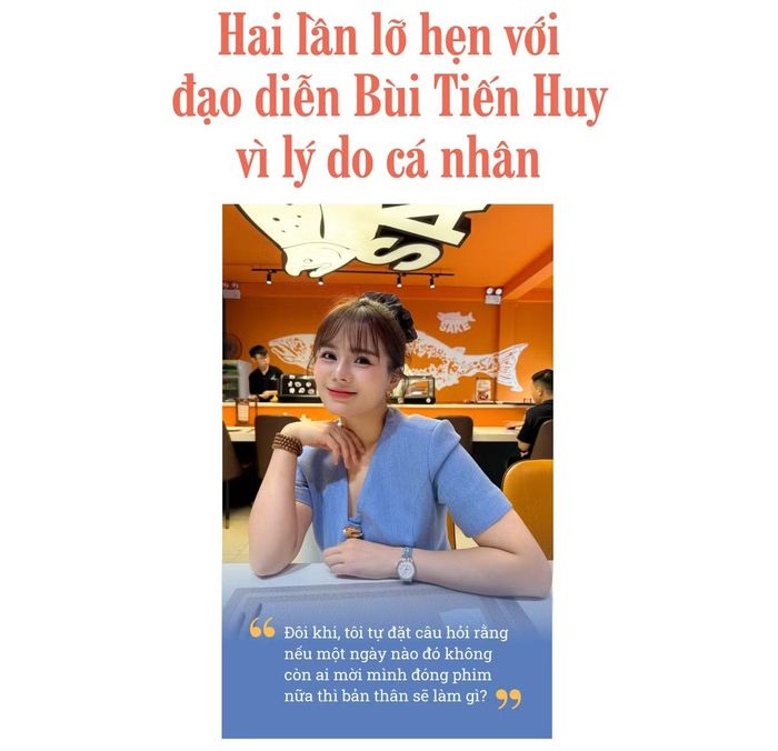 - Sau khi tham gia hai bộ phim "Sống chung với mẹ chồng" và "Khi đàn ông góa vợ bật khóc", chị có một khoảng thời gian khá dài ít xuất hiện trên màn ảnh nhỏ. Điều gì khiến chị không còn tham gia nhiều dự án phim truyền hình như trước?