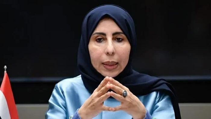 Ngoại trưởng Yemen Afrah al-Zouba. (Nguồn: Anadolu)