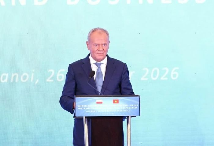 Thủ tướng Donald Tusk cho rằng, Ba Lan và Việt Nam chia sẻ tầm nhìn chung về việc phát triển hợp tác. (Ảnh: Vân Chi)