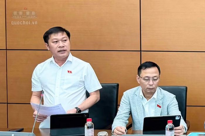 Đại biểu Nguyễn Khánh Vũ (đoàn Quảng Trị). Ảnh: QH