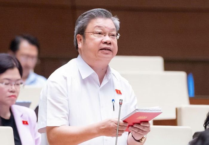  Đại biểu Bùi Văn Dũng (Thanh Hóa). Ảnh: Như Ý 