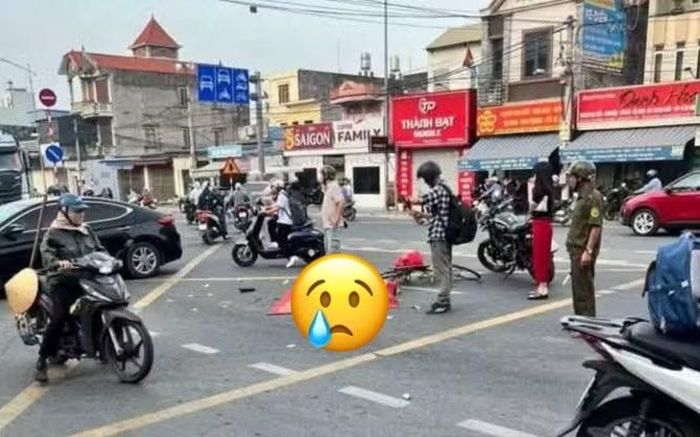 Hiện trường vụ nữ sinh lớp 11 gặp nạn, tử vong trên quốc lộ 10 sáng 26/10.