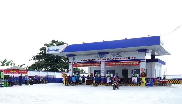 Cửa hàng xăng dầu thuộc hệ thống của công ty Petimex.