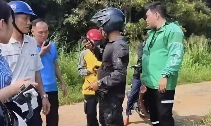 Hình ảnh anh V.X.C trước khi rời nhà, mất tích, sau đó người nhà và lực lượng SOS Vũng Tàu dò hỏi, tìm kiếm đến khu rừng phòng hộ Phước Hải.