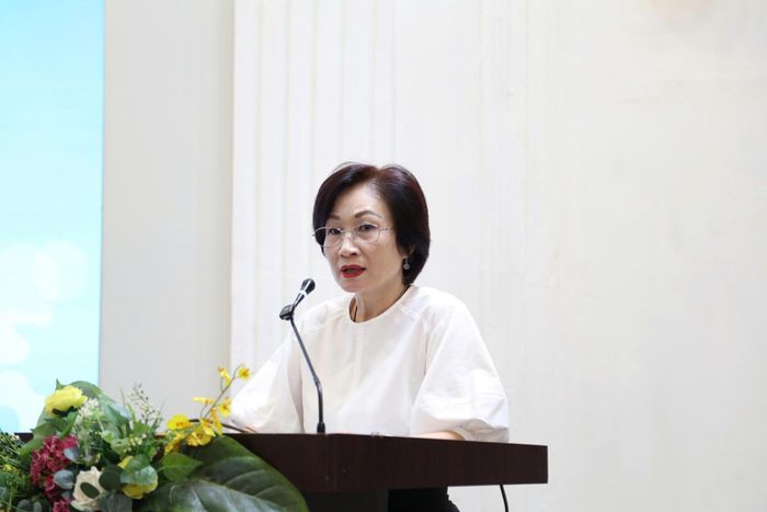 Phó Vụ trưởng Vụ Pháp chế (Bộ VHTTDL) Lê Thị Thu Oanh đề nghị lấy hiệu quả thực thi thực tế làm thước đo trong xây dựng khách sạn không thuốc lá.