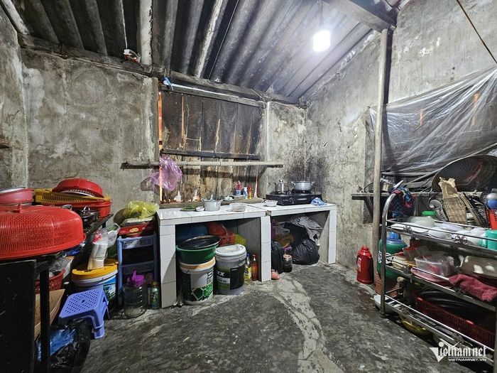 Căn bếp của gia đình. Ảnh: Hải Sâm