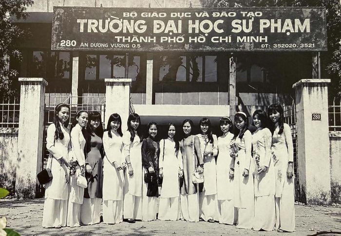Sinh viên Trường Đại học Sư phạm TPHCM. Ảnh tư liệu 