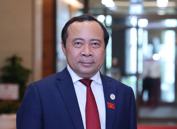 Bộ trưởng Khoa học và Công nghệ Vũ Hải Quân. Ảnh: Minh Nhật