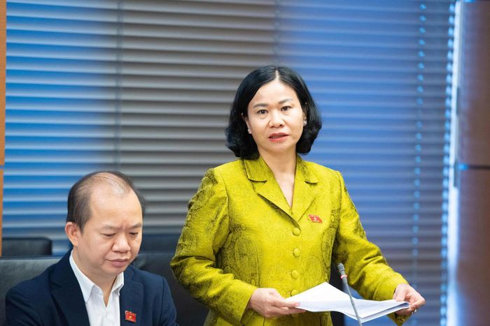 Đại biểu Nguyễn Thị Tuyến. Ảnh: Media QH