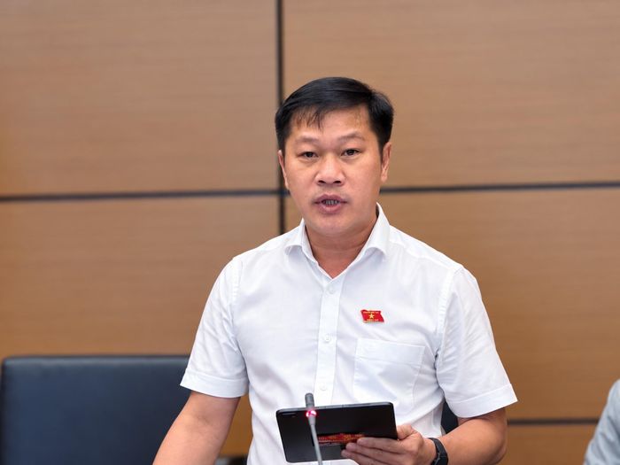 Đại biểu Nguyễn Khánh Vũ (Quảng Trị). Ảnh: Quốc hội
