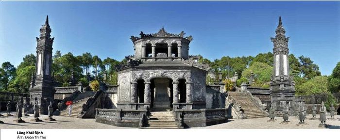 Lăng Khải Định. Ảnh: BTC