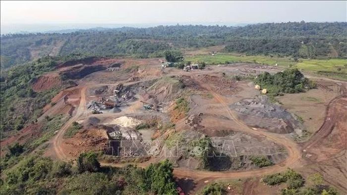 Nhiều mỏ đá xây dựng tại Lâm Đồng có trữ lượng lớn nhưng sản lượng cấp phép khai thác hàng năm khá nhỏ và khiêm tốn. Ảnh tư liệu