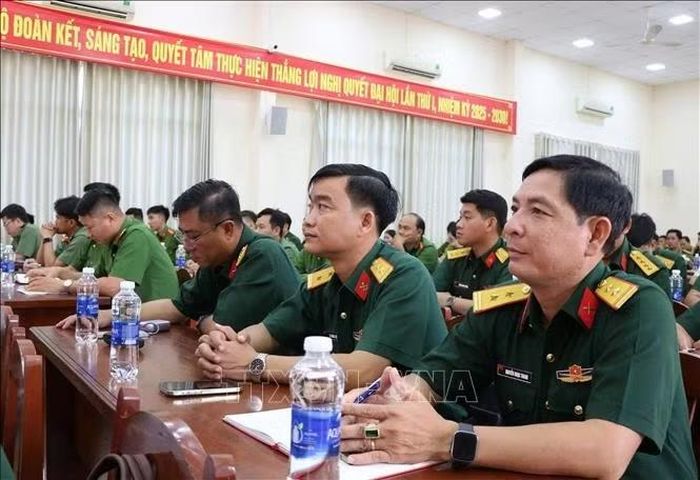 Các đại biểu tham dự lớp đào tạo, bồi dưỡng về an ninh, y tế và ứng phó khẩn cấp phục vụ Hội nghị APEC 2027.