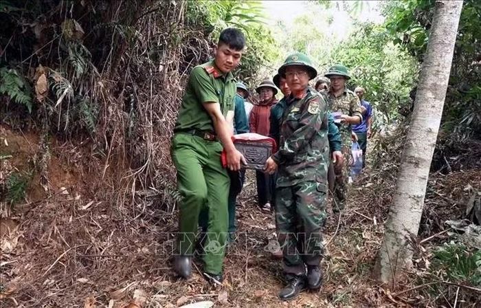 Hài cốt Liệt sĩ Lê Tước được tìm thấy tại thôn Thạch Ngõa, xã Thượng Minh, tỉnh Thái Nguyên.