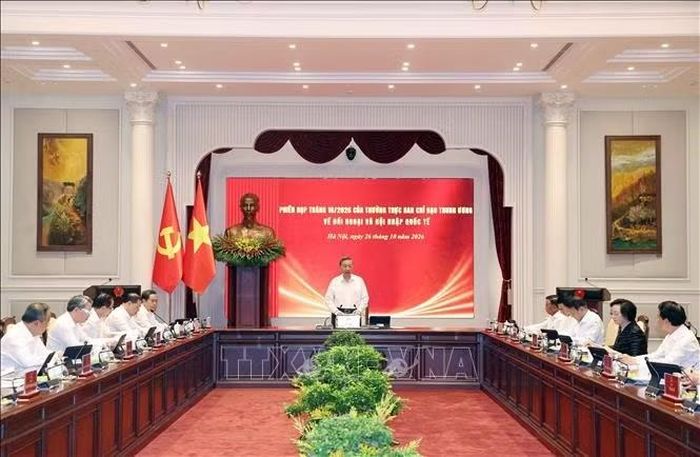Tổng Bí thư, Chủ tịch nước Tô Lâm phát biểu chỉ đạo. Ảnh: Thống Nhất/TTXVN
