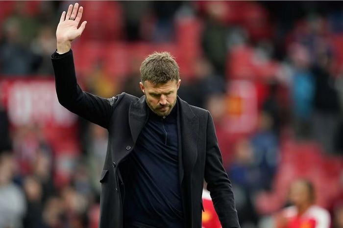 Tình hình của HLV Carrick tại Man Utd đang rất khó khăn. Ảnh: AP