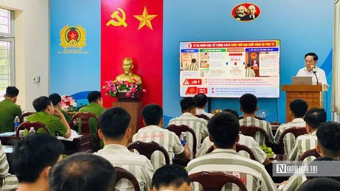 Công tác tuyên truyền, phổ biến pháp luật tại trại giam góp phần nâng cao nhận thức, ý thức chấp hành pháp luật và hỗ trợ phạm nhân tái hòa nhập cộng đồng.