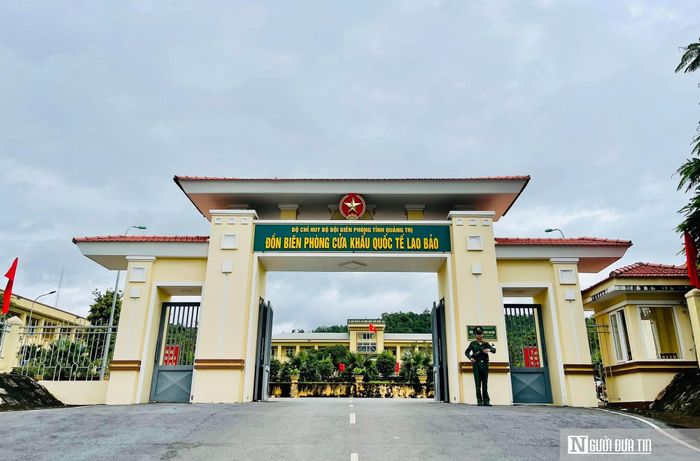 Đồn Biên phòng Cửa khẩu Quốc tế Lao Bảo (Ảnh: Biên phòng Quảng Trị)