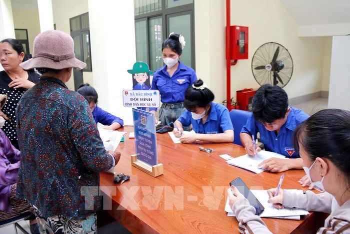 Phú Thọ hỗ trợ tối đa 300.000 đồng/tháng cho mỗi Tổ công nghệ số cộng đồng. Ảnh: Nguyễn Thanh - TTXVN