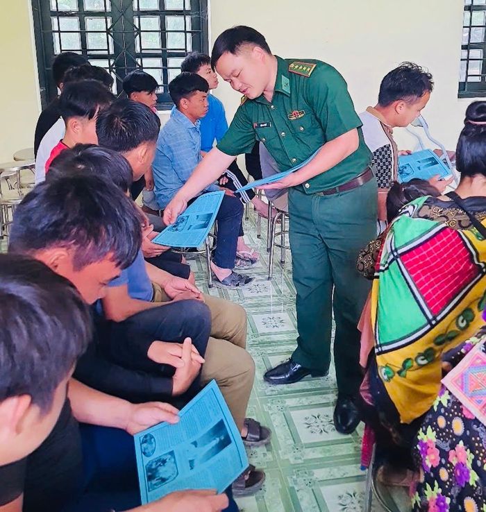 Tuyên truyền, nâng cao nhận thức về phòng, chống mua bán người cho hội viên phụ nữ và người dân trên địa bàn xã Mường Pồn