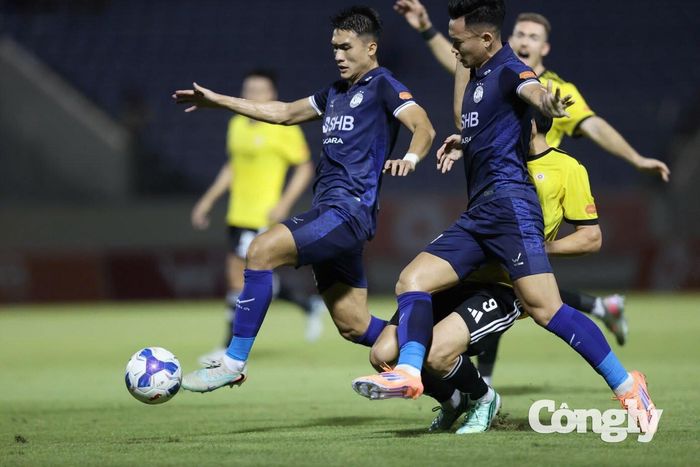 Hà Nội FC đang có phong độ hết sức phập phù tại V.League 2026/27.Ảnh: VPF.