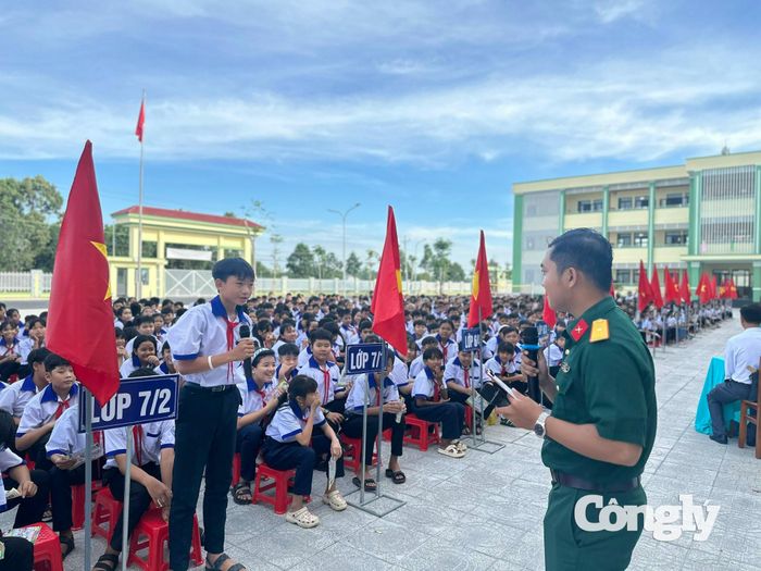 Tuyên truyền pháp luật cho học sinh tuyến biên giới tỉnh An Giang