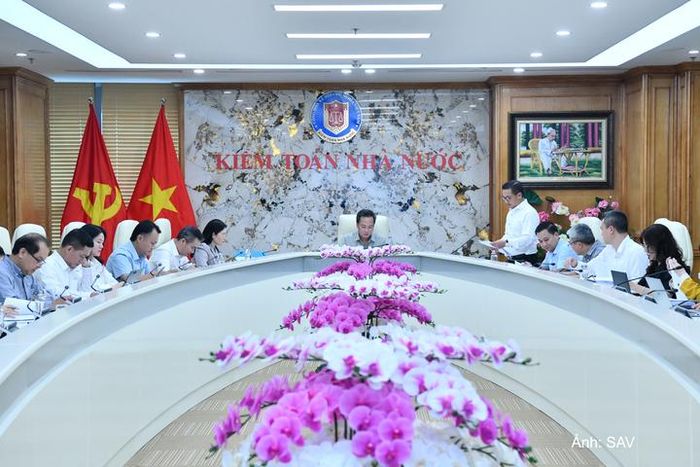Tổng Kiểm toán nhà nước Nguyễn Hữu Nghĩa làm việc với Ban Tổ chức Hội thảo quốc tế “Cơ quan Kiểm toán tối cao trong bối cảnh mới: Tầm nhìn, Thể chế và Đổi mới”, tháng 10/2026.