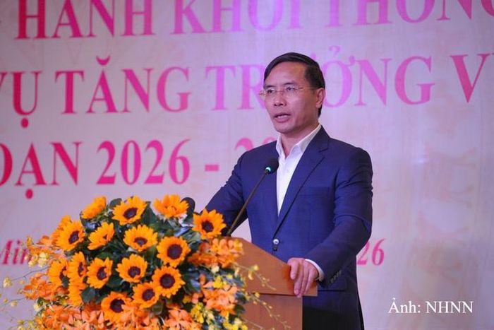 Thống đốc Ngân hàng Nhà nước Phạm Đức Ấn phát biểu tại hội nghị