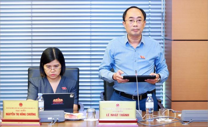 Đại biểu Lê Nhật Thành, Đoàn ĐBQH thành phố Hà Nội - Ảnh: Quochoi.vn
