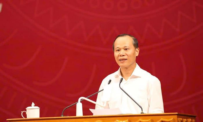 Đồng chí Mai Sơn quán triệt một số nội dung về tình hình phát triển kinh tế - xã hội của thành phố Bắc Ninh. 