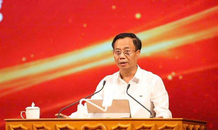 Đồng chí Đinh Đức Cảnh quán triệt nội dung về công tác kiểm tra, giám sát và kỷ luật của Đảng. 