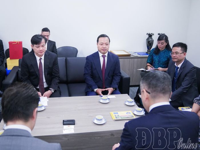 Đoàn công tác tỉnh Điện Biên trao đổi với đại diện Tổ chức Xúc tiến Thương mại Nhật Bản (JETRO)
