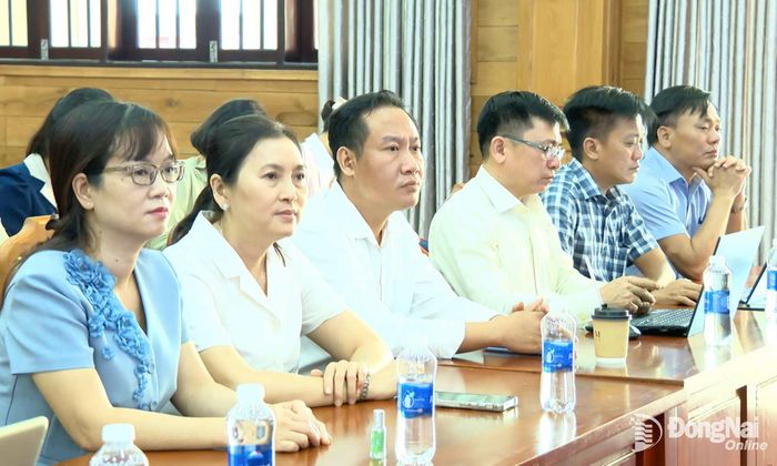 Các đại biểu dự hội nghị. Ảnh: Phương Hằng