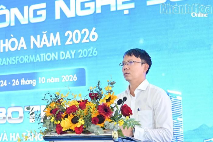 Đồng chí Nguyễn Thanh Hà phát biểu bế mạc ngày hội.