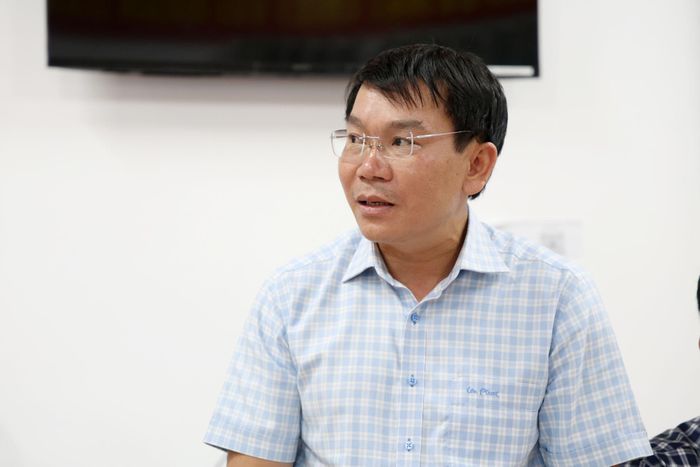 Phó Giám đốc Sở Nông nghiệp và Môi trường Trần Văn Diêu đề xuất một số giải pháp xử lý tình trạng phá rừng, lấn chiếm đất rừng