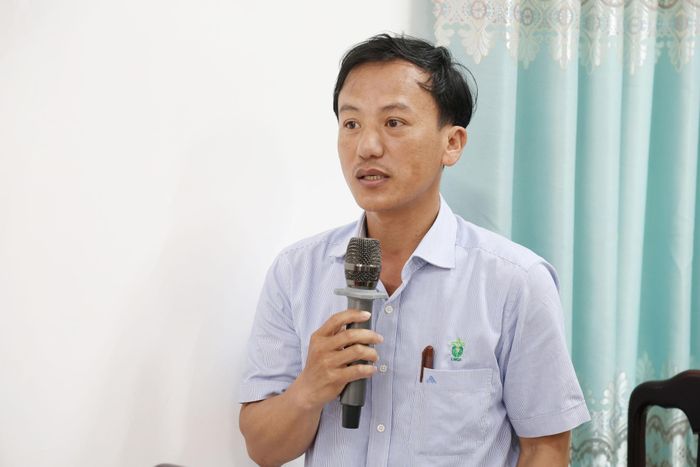 Đại diện Công ty TNHH MTV Lâm nghiệp Quảng Sơn nhận trách nhiệm trong thực hiện nhiệm vụ quản lý, bảo vệ rừng